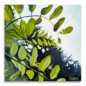 Black Locust Arc Canvas Print