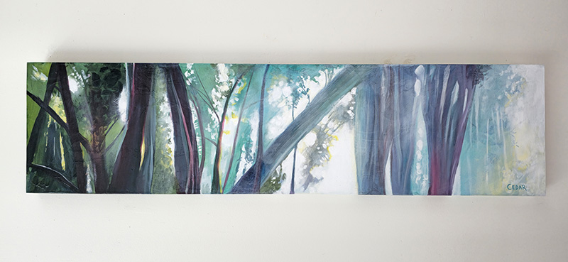 Hawaiian Jungle painting by Cedar Lee